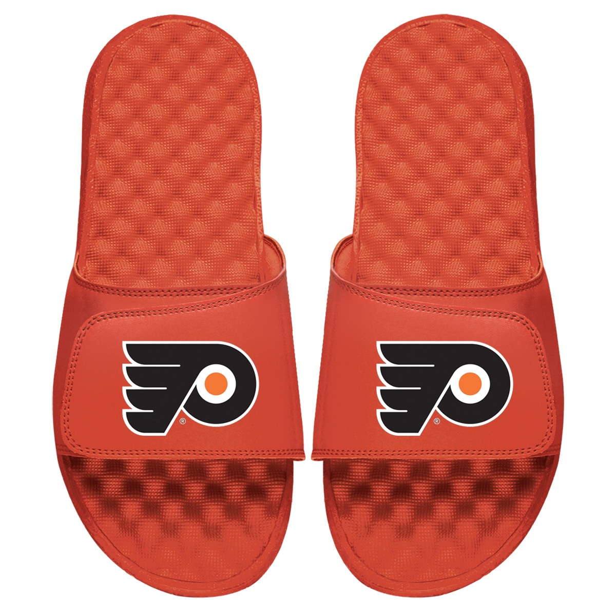 Youth ISlide Orange Philadelphia Flyers Primary Logo Slide Sandals